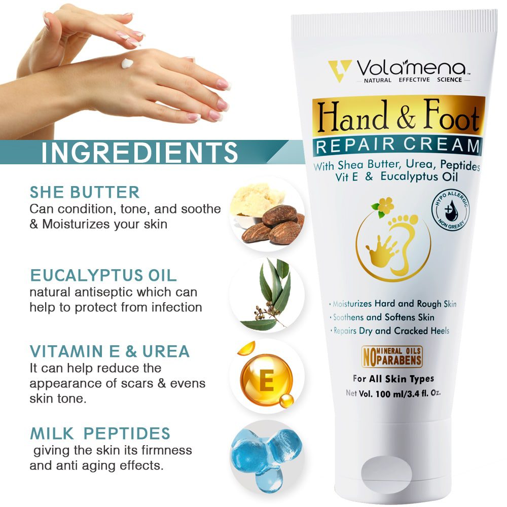 VOLAMENA HAND & FOOT REPAIR CREAM FOR BOTH MEN & WOMEN