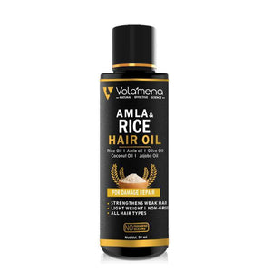 Volamena Amla & Rice Hair oil With Amla Oil & Rice Oil For Damage Repair