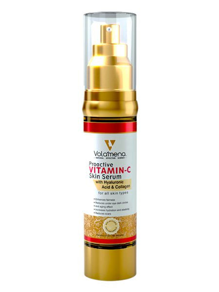 Volamena Proactive Vitamin C Serum For Face With Vitamin C For Glowing Skin & Brightening, Women & Men 50 ml