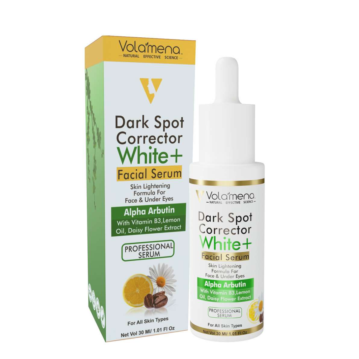 Dark spot corrector white + Professional Face serum For Dark Spot Removal & Skin Brightening 30 ml