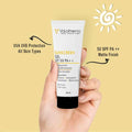Volamena Sunscreen Gel SPF 50 ++ For Normal to Oily Skin For Women & Men UVA UVB Protection 50 ml