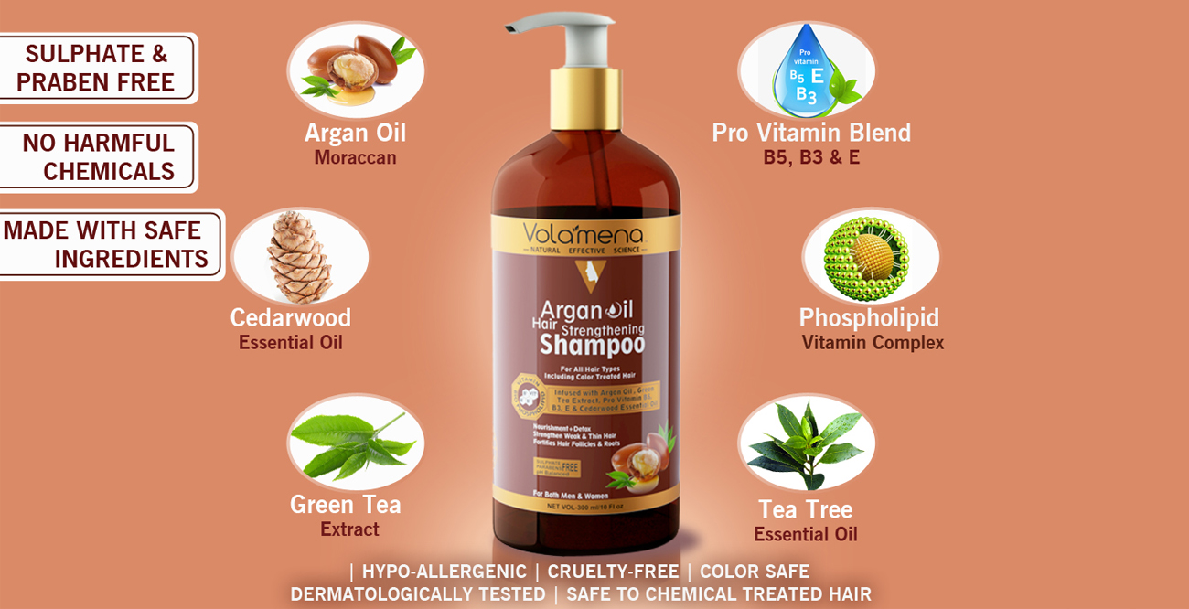 argan shampoo ingredients