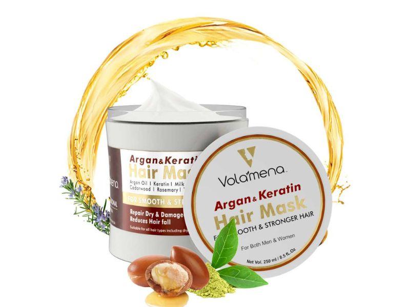 Argan Oil & Keratin Repair Hair Mask-250 ml