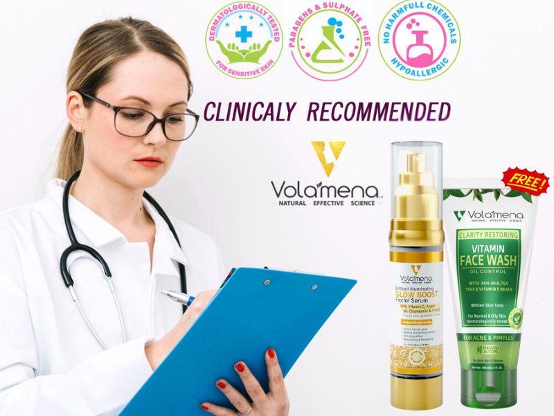 Brilliant illuminating Glow Boost Face Serum 50 ml Get free Clarity Restoring Vitamin Face Wash 100 ml Fre