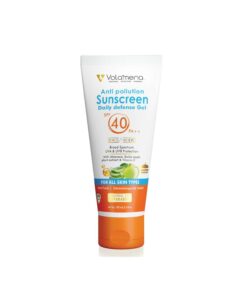 Volamena Anti Pollution Daily defense Gel Sunscreen SPF 40 ++ For Women & Men UVA UVB Protection 100 ml