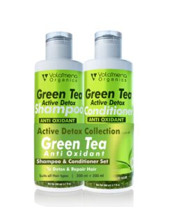 Green Tea and Bhringraj Shampoo & Conditioner Combo For Hair || Dandruff Control || For Men & Women