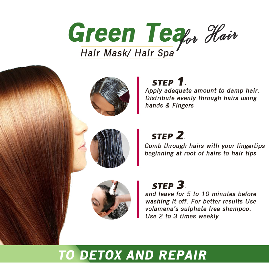 Green Tea & Bhringraj Hair mask 200 ml -