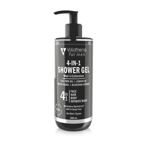 4 in 1 Shower gel for Face, Body, Hair & Intimate Area 300 ml