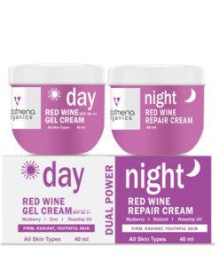Volamena Red Wine Day & night Cream Combo Pack 40+40 ml