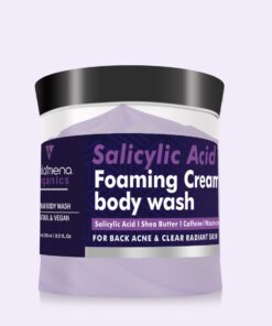 Volamena Organics Salicylic Acid Foaming cream Body wash | Prevents Body Acne | Shower Gel for  Women & Men 250 ml