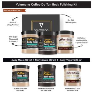 Volamena Coffee D-Tan Body Polishing Kit