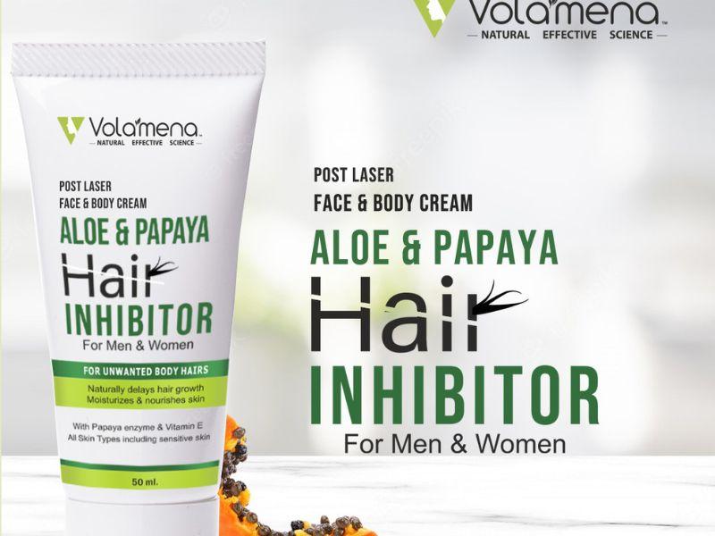 Volamena Aloe and papaya hair inhibitor cream 50 ml