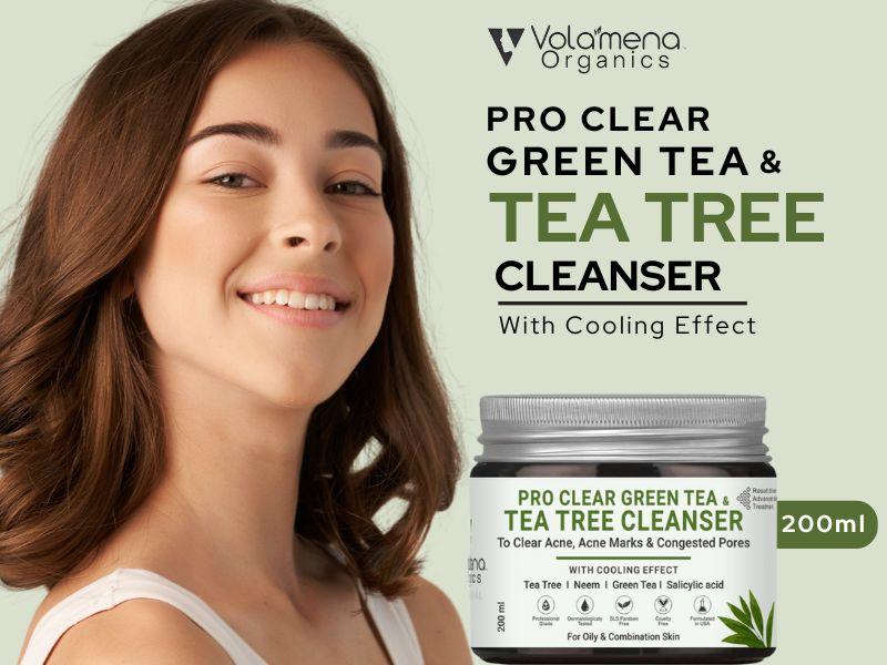 Volamena Green Tea & Tea Tree Facial Cleanser 200 ml