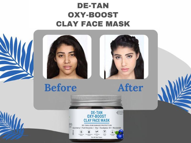 Volamena Organics De Tan Clay Face Mask 200 ml