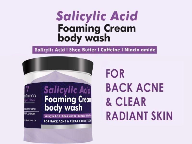 Volamena Organics Salicylic Acid Foaming cream Body wash 250 ml