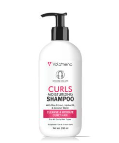 Volamena Curly Hair Shampoo For Curls Moisturizing and Intensive Repair For Women & Men 250 ml