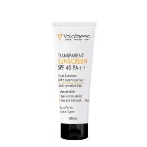 Volamena transparent sunscreen with SPF 50 ++ 50 ml