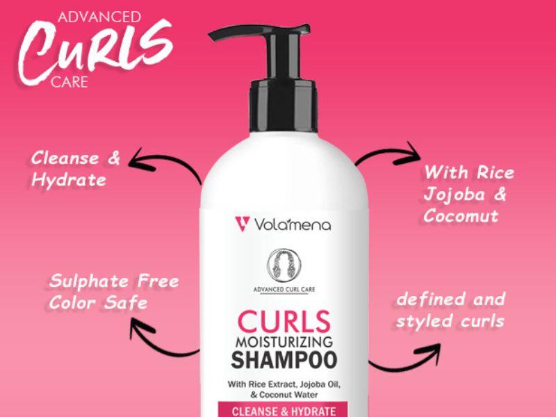Volamena Curly Hair Moisturizing Shampoo 250 ml