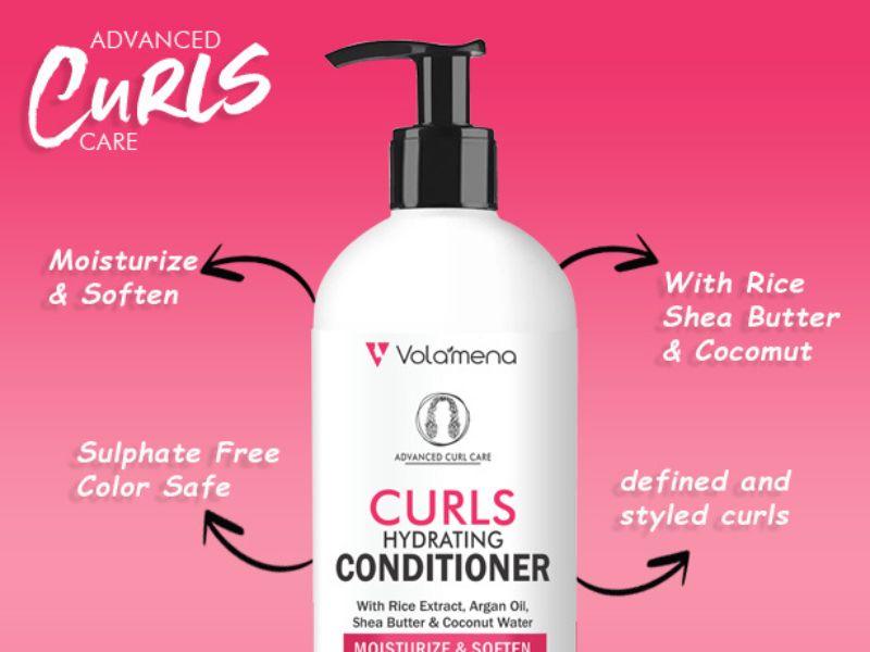 Volamena Curly hair Hydrating Conditioner 250 ml