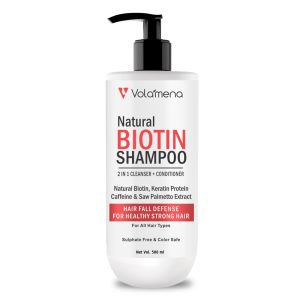 Volamena Natural Biotin shampoo 2 in 1 Gentle Cleanser 500 ml