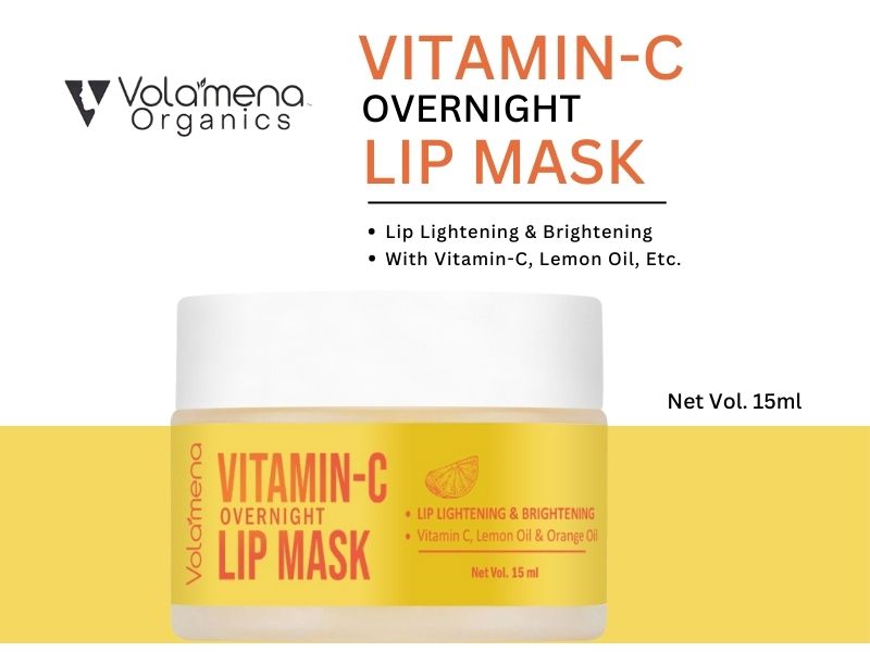 Volamena Lip Mask with Vitamin C and Lemon 15 ml