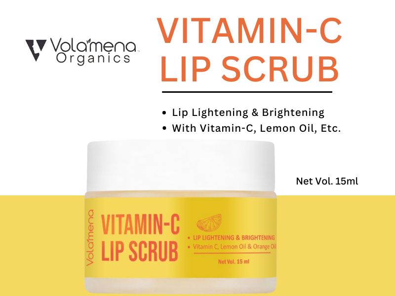 Volamena Lip Scrub with Vitamin C and Lemon 15 ml