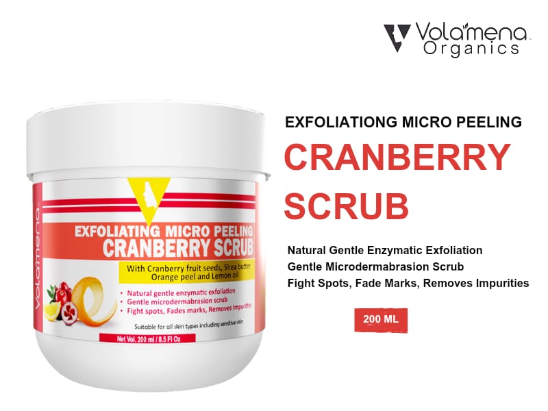 Exfoliating Micro Peeling Cranberry scrub 200 ml