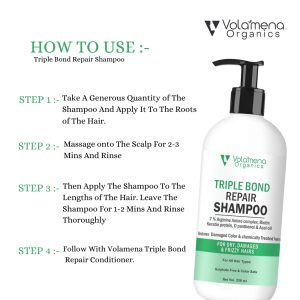Volamena Organics Triple Bond Repair Shampoo 250 ml