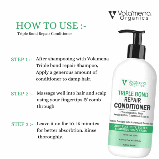 Volamena organics Triple Bond Repair Conditioner 250 ml