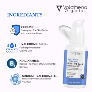 Volamena Organics Hyaluronic & Ceramide Moisture Balm 50 ml