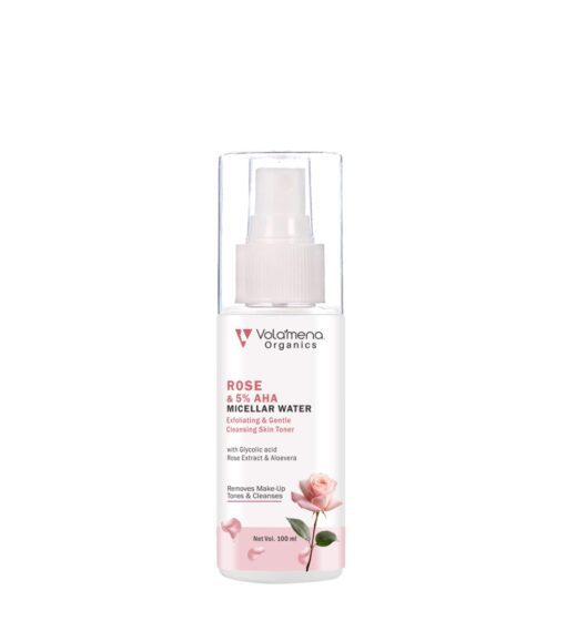 Volamena organics Rose & 5% AHA Micellar water 100 ml