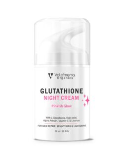 Volamena Organics Glutathione Night Cream | Face Whitening Cream For Women & Men 50 ml