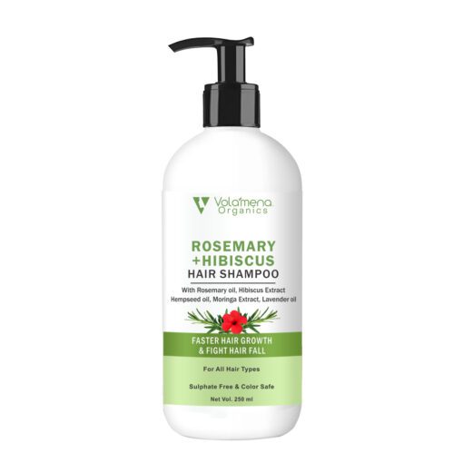 Volamena Rosemary + Hibiscus Hair Shampoo For Hair Fall Control 250 ML