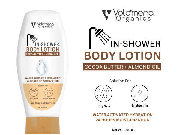 Volamena Cocoa + Almond In-Shower Body Lotion 200 ml