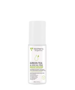Volamena Organics Green tea & Cica Oil Free Moisturizer With Green Tea & cica Extract For Hydration & Glow, 100ml