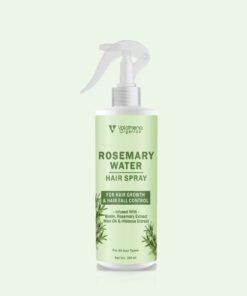 Volamena Rosemary Water Spray With Goodness of Rosemary, Mint, Biotin & hibiscus For Hair Growth, Hair Fall Control, Scalp Health, Hair Damage Protection, Anti Frizz | Men & Women, 200 ml