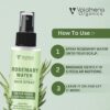 Volamena Rosemary Water Spray With Goodness of Rosemary, Mint, Biotin & hibiscus For Hair Growth, Hair Fall Control, Scalp Health, Hair Damage Protection, Anti Frizz | Men & Women, 100 ml Volamena Rosemary Water Spray With Goodness of Rosemary, Mint, Biotin & hibiscus For Hair Growth, Hair Fall Control, Scalp Health, Hair Damage Protection, Anti Frizz | Men & Women, 100 ml