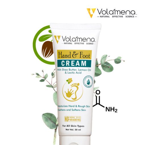 Volamena Hand & Foot Cream | Lemon Oil & Shea Butter | 50 ml
