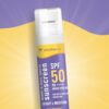 Volamena Berry & Kojic Acid Purple Sunscreen SPF 50 PA+++ For Pigmentation-Free Skin UVA/B & Blue Light Protection, Anti-Pollution, No White Cast 100 ml