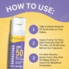 Volamena Berry & Kojic Acid Purple Sunscreen SPF 50 PA+++ For Pigmentation-Free Skin UVA/B & Blue Light Protection, Anti-Pollution, No White Cast 100 ml