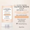 Volamena Glow Tinted Sunscreen Stick SPF 50 Pa++++ | Protection Against UVA/UVB | Ceramide, Avocado Oil & Licorice Extract Broad Spectrum, Water & Sweat resistant | For All Skin Types | 20g Volamena Glow Tinted Sunscreen Stick SPF 50 Pa++++ | Protection Against UVA/UVB | Ceramide, Avocado Oil & Licorice Extract Broad Spectrum, Water & Sweat resistant | For All Skin Types | 20g