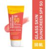 Volamena Glass Skin Sunscreen Spf 50pa++++ With Astaxanthin & Watermelon | Protect From UV Rays & Bluelight | Deeply Hydrate Your Skin | For Both Men & Women | Light Weight & Non Greasy | 50ml Volamena Glass Skin Sunscreen Spf 50pa++++ With Astaxanthin & Watermelon | Protect From UV Rays & Bluelight | Deeply Hydrate Your Skin | For Both Men & Women | Light Weight & Non Greasy | 50ml