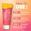Volamena Watermelon Cooling Sunscreen Spf 50pa++++ With Watermelon Gives You Cooling & Hydration Effect | Protect From Harmful UV Rays | For Both Men & Women | Light Weight & Non Greasy | 50ml