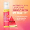 Volamena Watermelon Cooling Sunscreen Spf 50pa++++ With Watermelon Gives You Cooling & Hydration Effect | Protect From Harmful UV Rays | For Both Men & Women | Light Weight & Non Greasy | 100ml