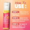 Volamena Watermelon Cooling Sunscreen Spf 50pa++++ With Watermelon Gives You Cooling & Hydration Effect | Protect From Harmful UV Rays | For Both Men & Women | Light Weight & Non Greasy | 100ml