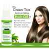 Volamena Organics Green Tea Active Detox Hair Oil For Hair Fall Control & Strength 50 ml Volamena Organics Green Tea Active Detox Hair Oil For Hair Fall Control & Strength 50 ml