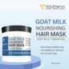 Volamena Goat Milk Nourishing Hair Mask With Goodness of Goat Milk, Ceramide & Pea Protein Helps to Strengthen Breakage Prone Damaged Hairs 250 ml Volamena Goat Milk Nourishing Hair Mask With Goodness of Goat Milk, Ceramide & Pea Protein Helps to Strengthen Breakage Prone Damaged Hairs 250 ml