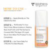 Volamena Organics Lightening & Brightening Roll On Serum With Niacinamide, Hyaluronic Acid For Fade Dark Spot 40 ml