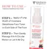 Volamena Organics Glutathione Face Toner For Even Skin Tone 100 ml