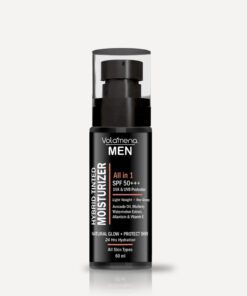 Volamena For Men Hybrid Tinted Moisturizer All In 1 SPF 50+++ | Avocado Oil, Mulberry, Watermelon Extract | For Even Natural Glow & Protect Your Skin For UV Rays | Give 24hrs Hydration | 60 ml